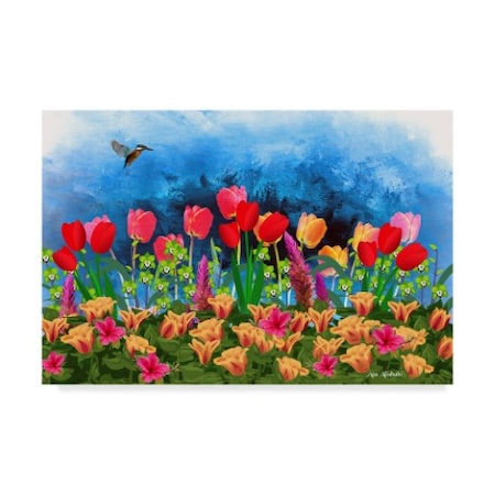 Ata Alishahi 'Tulips' Canvas Art,30x47